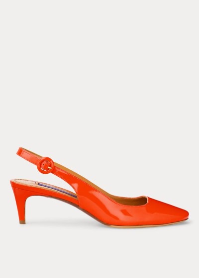 Ralph Lauren Ember Patent Pumps Dame Danmark (TCJPW7132)